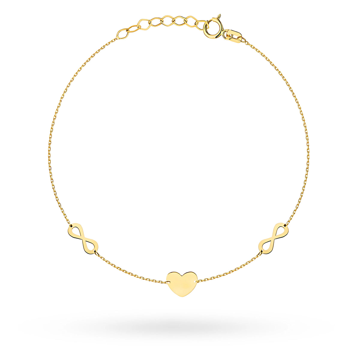 Das 14-karätige Goldarmband wird in einer eleganten schwarzen Schachtel und einer Geschenktüte verpackt. Unser Schmuck wird mit einem Anhänger geliefert, der die Feinheit zeigt.