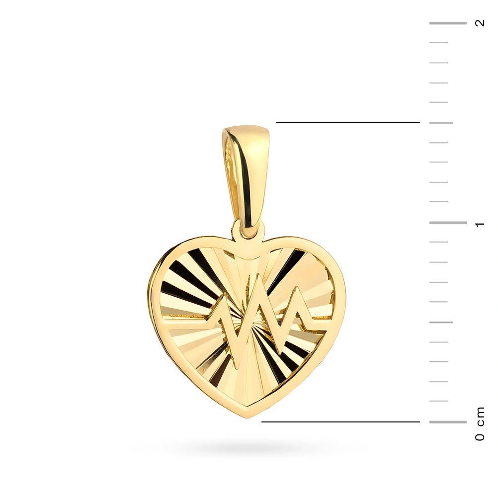 Der Anhänger aus 14-karätigem Gold wird von erfahrenen Goldschmieden mit großer Liebe zum Detail gefertigt. Eine ausgezeichnete Wahl als Geschenk.