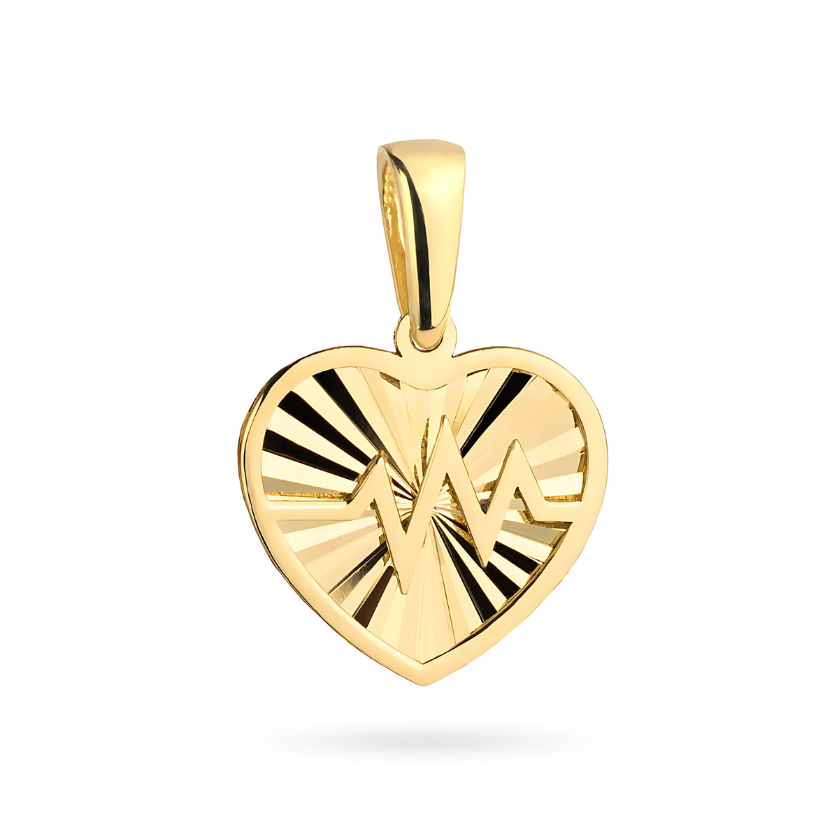 Der Anhänger aus 14-karätigem Gold wird von erfahrenen Goldschmieden mit großer Liebe zum Detail gefertigt. Eine ausgezeichnete Wahl als Geschenk.