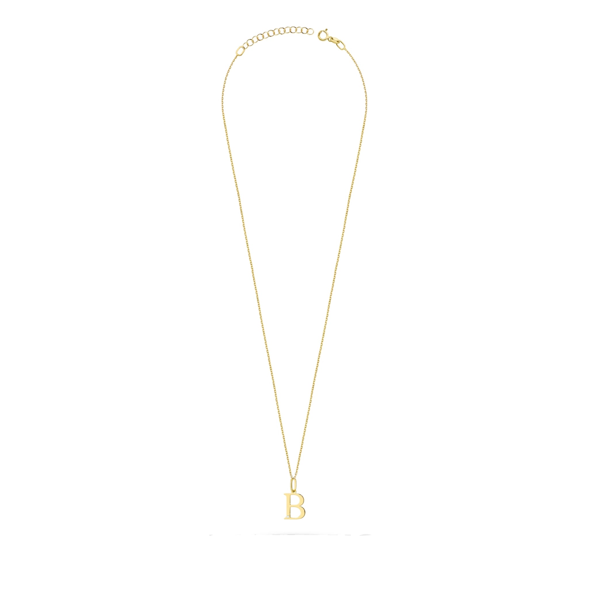 Halskette aus 14-karätigem Roségold mit 0,005 ct Diamant. Ausgezeichnetes Geschenk. Die Echtheit des Diamanten wird durch ein Zertifikat bestätigt.