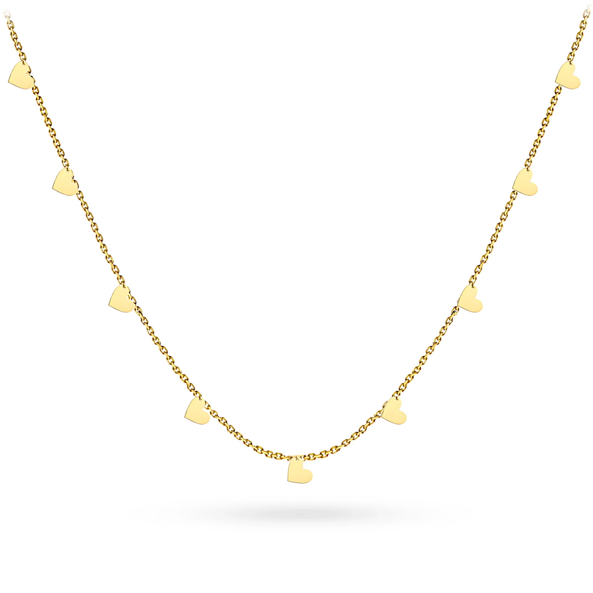 14-carat gold necklace is an exclusive accessory. Gremari necklace is packaged in an elegant box, which is perfect for a gift. 