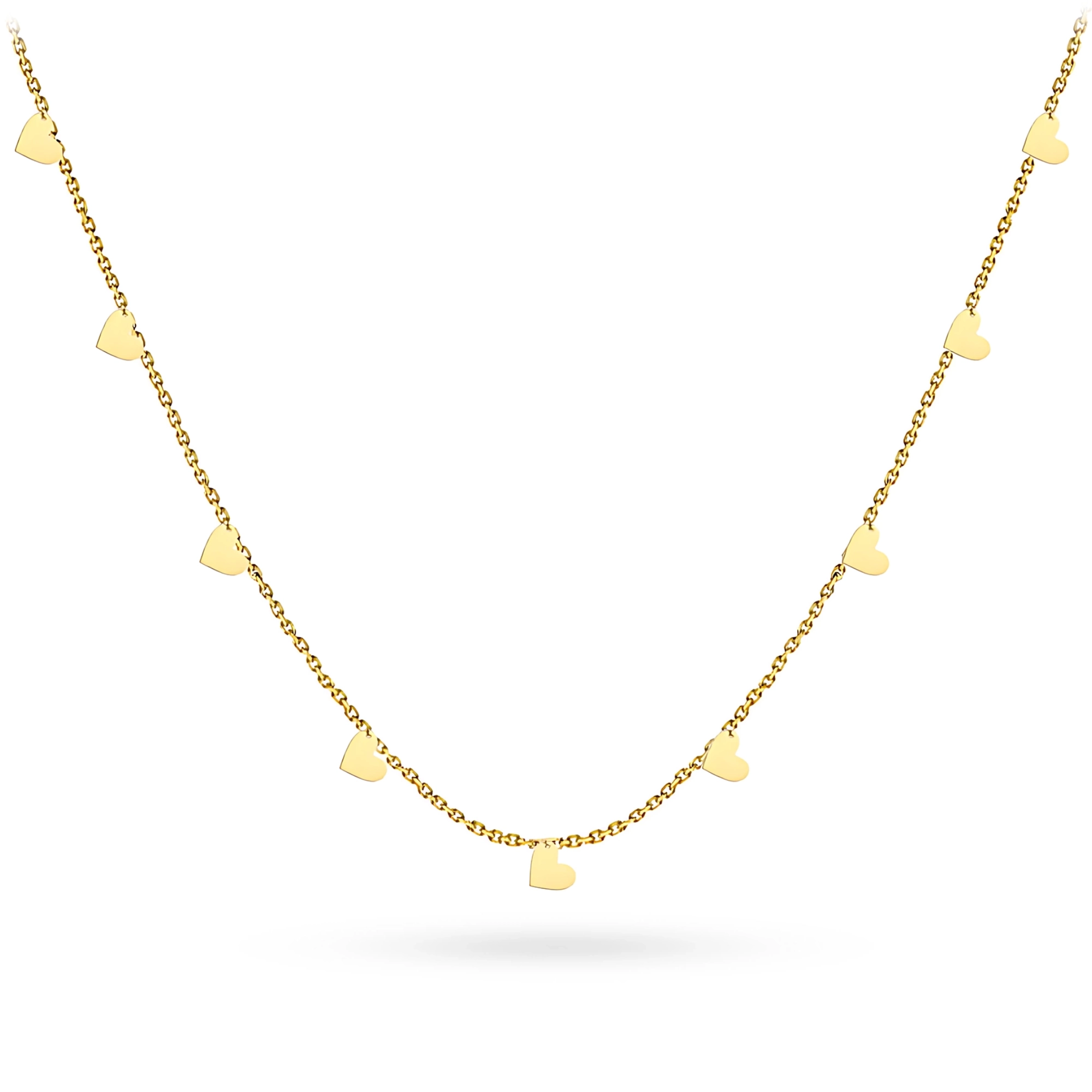 14-carat gold necklace is an exclusive accessory. Gremari necklace is packaged in an elegant box, which is perfect for a gift. 