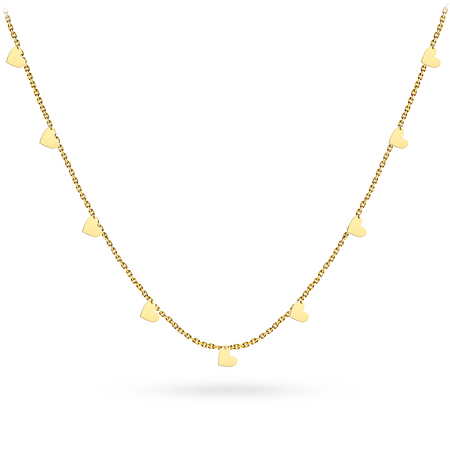 14-carat gold necklace is an exclusive accessory. Gremari necklace is packaged in an elegant box, which is perfect for a gift. 