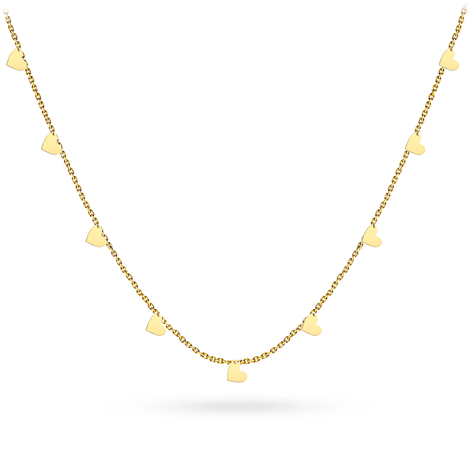 14-carat gold necklace is an exclusive accessory. Gremari necklace is packaged in an elegant box, which is perfect for a gift. 