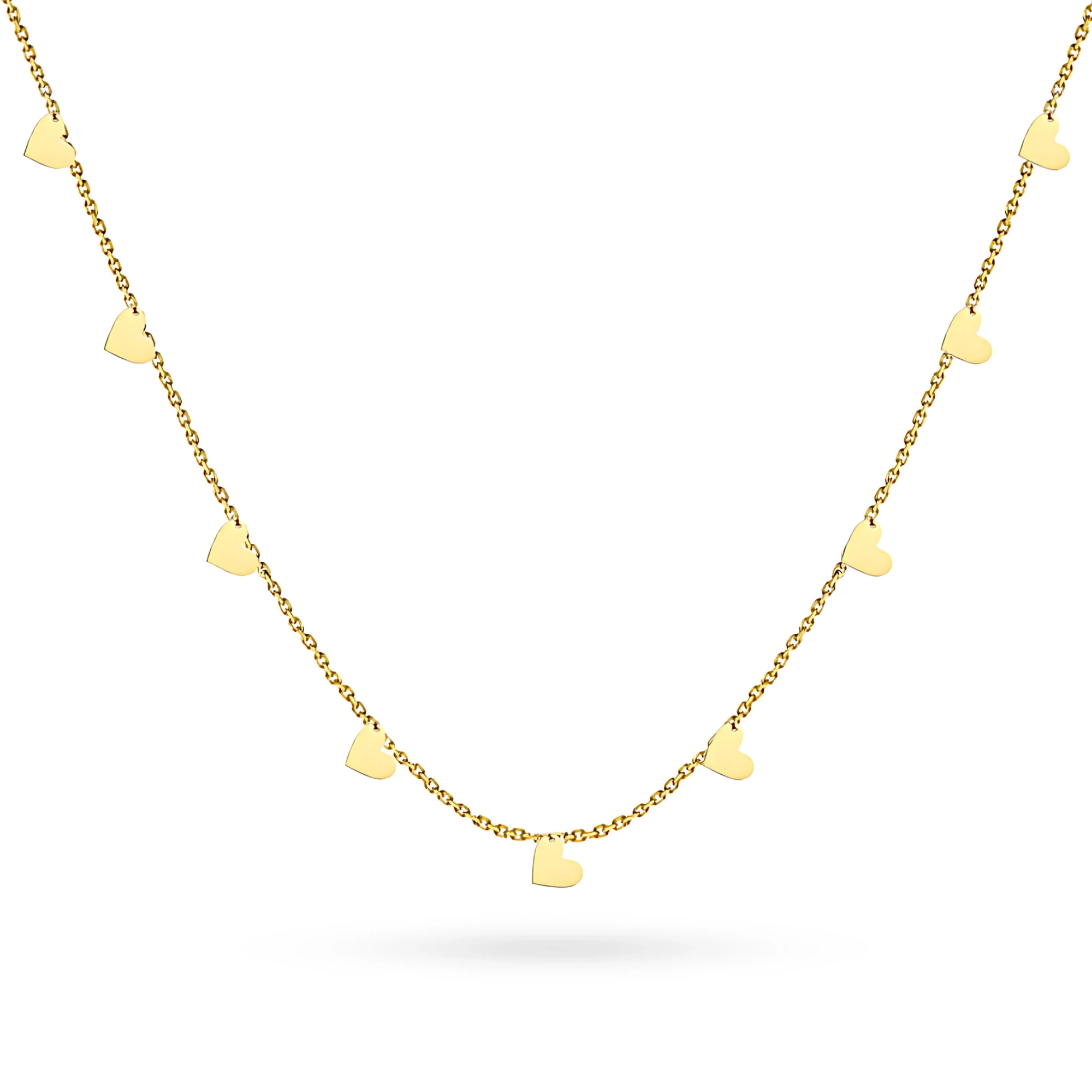 14-carat gold necklace is an exclusive accessory. Gremari necklace is packaged in an elegant box, which is perfect for a gift. 