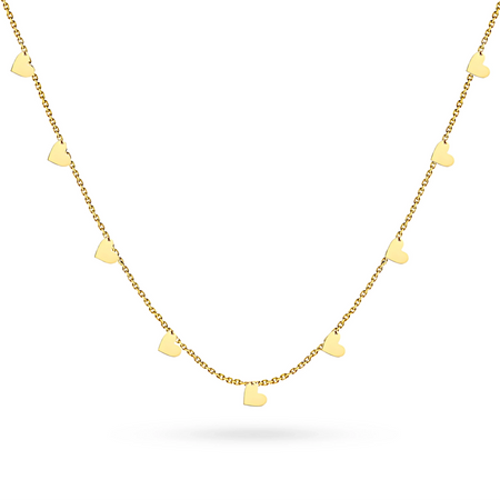 14-carat gold necklace is an exclusive accessory. Gremari necklace is packaged in an elegant box, which is perfect for a gift. 