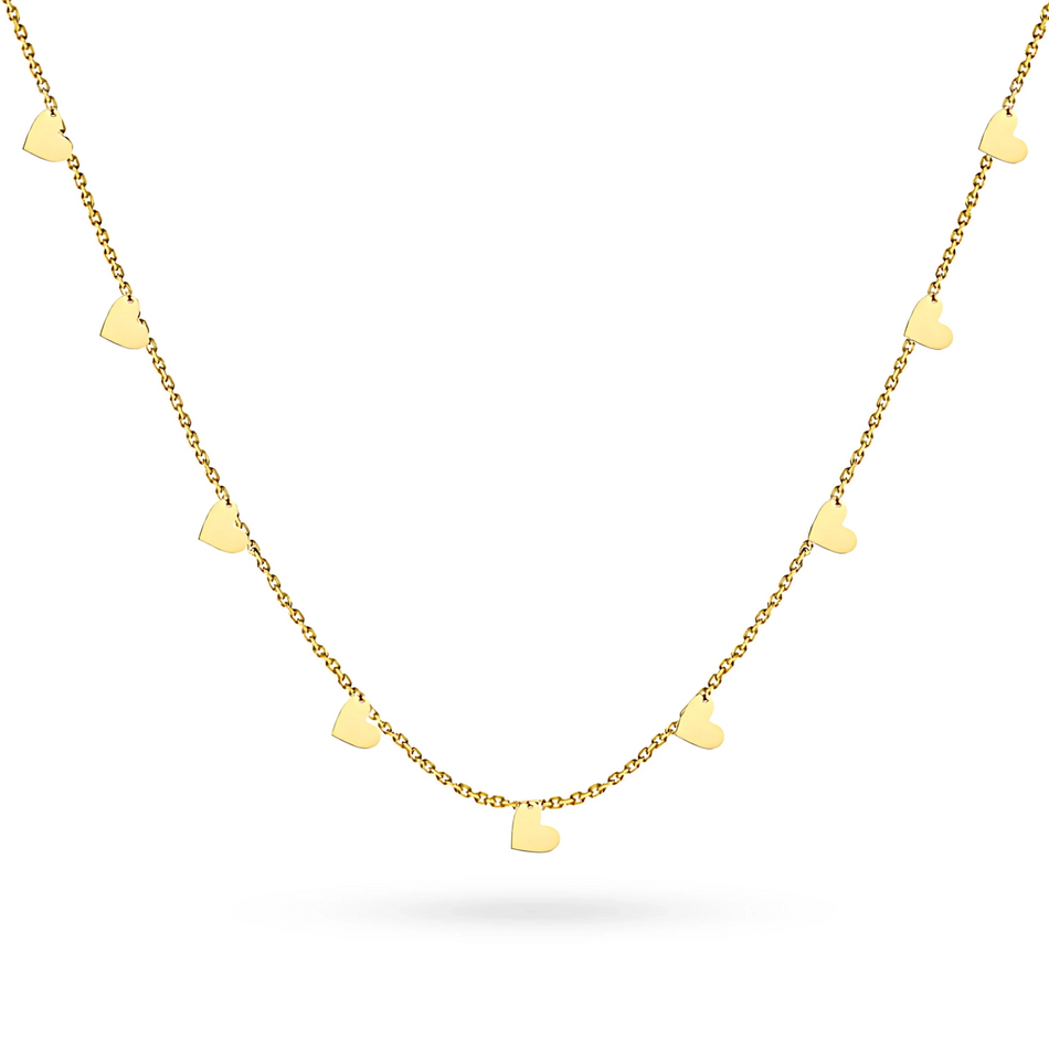 14-carat gold necklace is an exclusive accessory. Gremari necklace is packaged in an elegant box, which is perfect for a gift. 