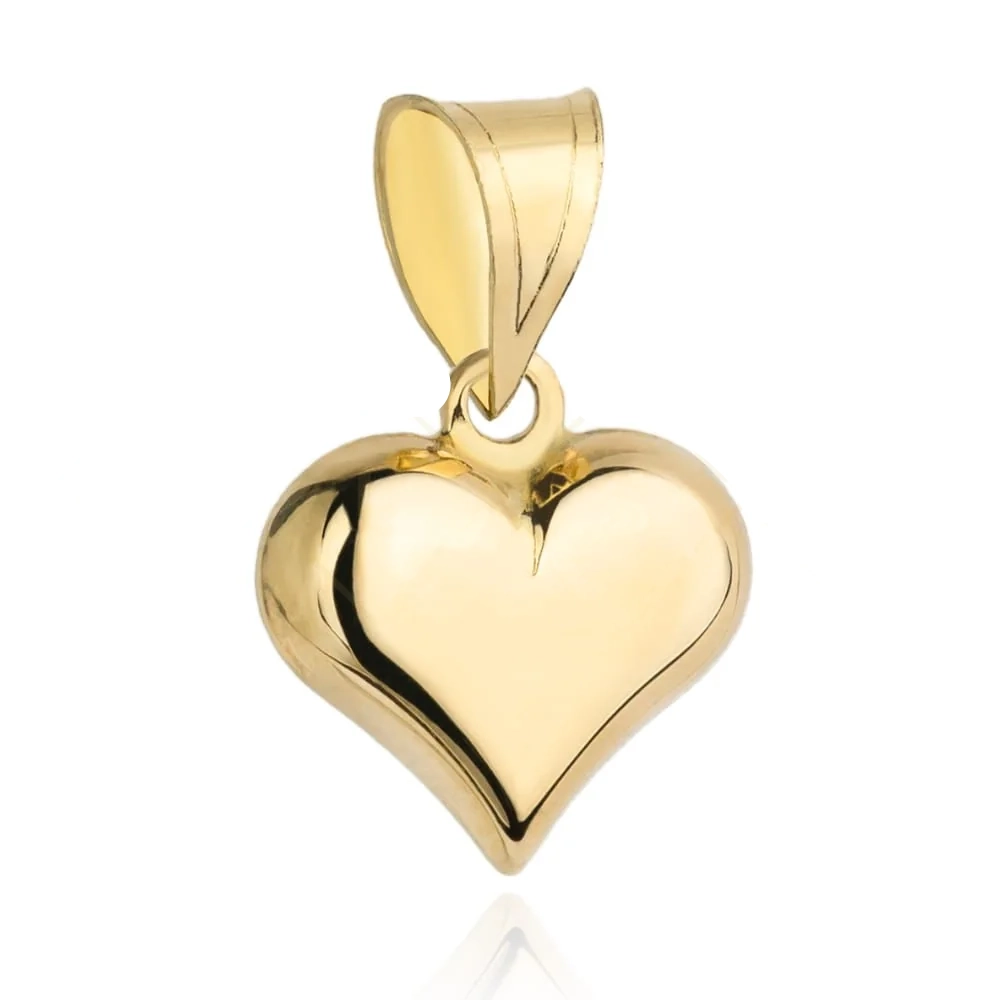 14K gold pendant is packaged in an elegant black box and a gift bag.  Our jewellery comes with a tag showing the fineness.
