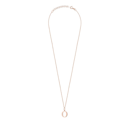 Halskette aus 14-karätigem Roségold mit 0,005 ct Diamant. Ausgezeichnetes Geschenk. Die Echtheit des Diamanten wird durch ein Zertifikat bestätigt.