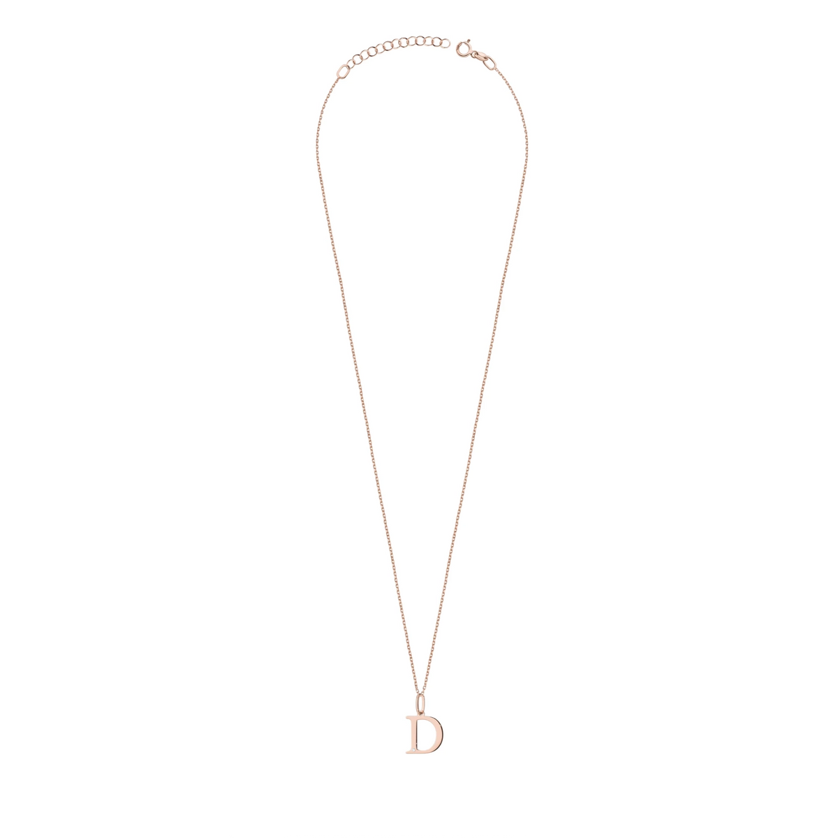 Halskette aus 14-karätigem Roségold mit 0,005 ct Diamant. Ausgezeichnetes Geschenk. Die Echtheit des Diamanten wird durch ein Zertifikat bestätigt.