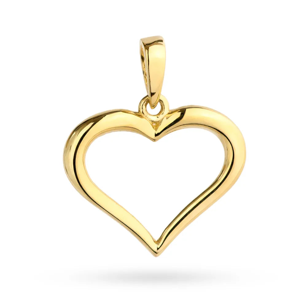 Anhänger aus 14-karätigem Gold. Das Angebot umfasst auch eine große Auswahl an Goldketten. Verpackt in einer eleganten Schachtel.