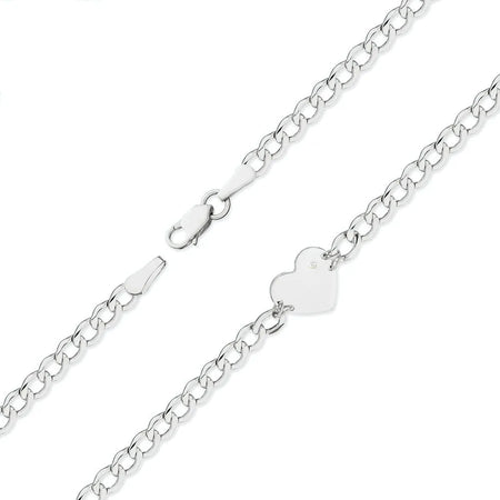 Dieses Armband aus Weißgold mit einem 0,005 ct Diamanten verkörpert zeitlose Schönheit. Eingefasst in 14 Karat (585) Weißgold, vereint dieser Edelstein Eleganz und Beständigkeit. Es ist perfekt als Geschenk geeignet.