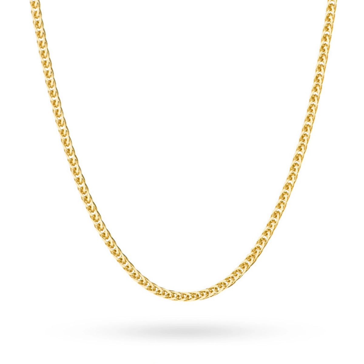 This 14-carat gold chain is an exclusive accessory. Perfect for a gift.