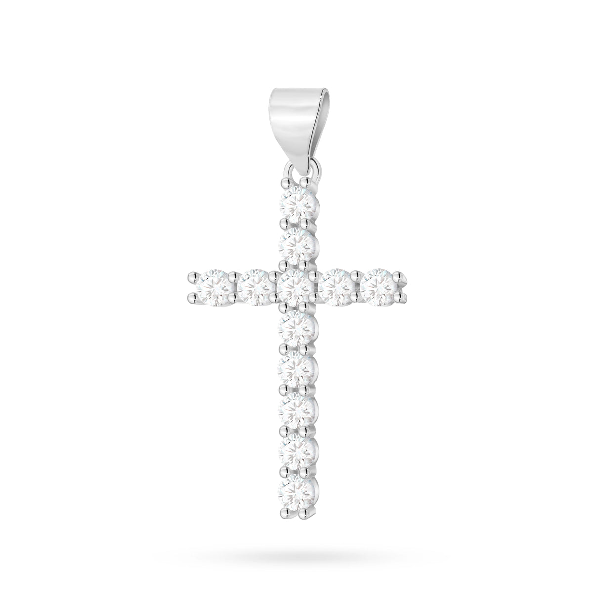 Anhänger aus Sterlingsilber (925) | Kreuz & Zirkonia | GREMARI Schmuck