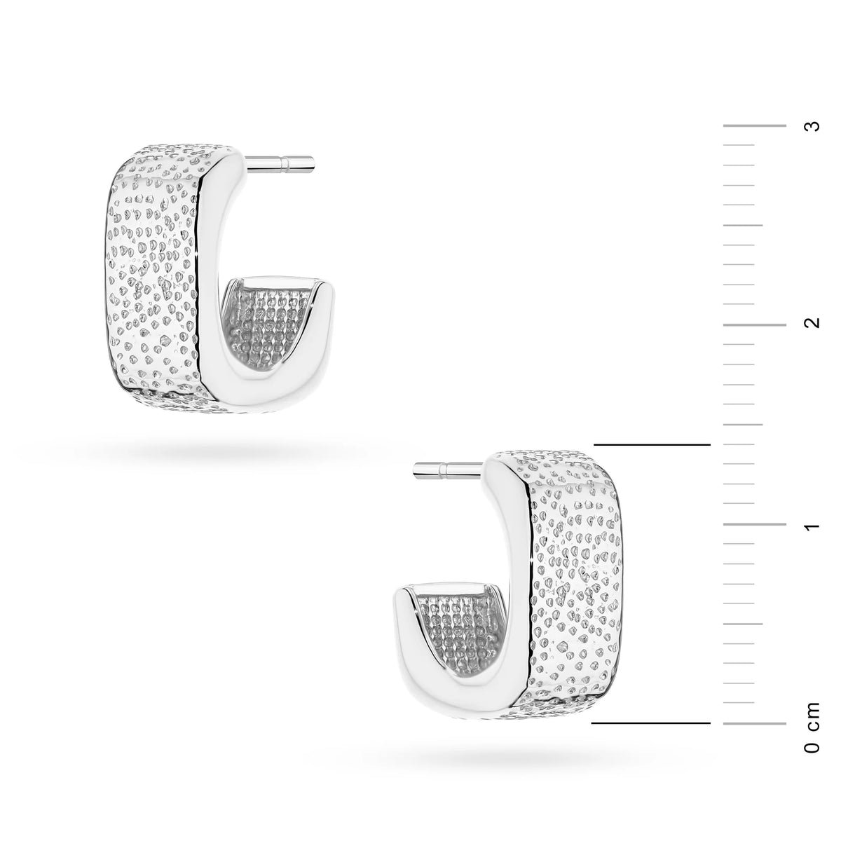Sterling Silber (925) Ohrringe | Geometrisches Design | GREMARI Schmuck