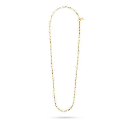Halskette aus vergoldetem Silber (925) | Perlen-Choker | GREMARI Schmuck