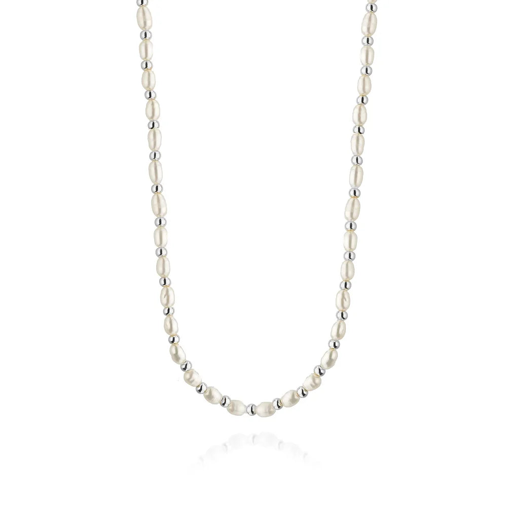 Sterlingsilber (925) Halskette | Perlen-Choker | GREMARI Schmuck