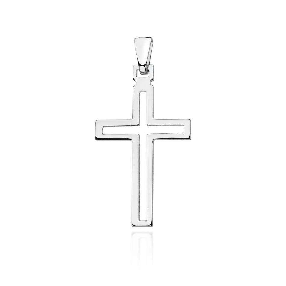 Silver (925) Pendant | Openwork Cross | GREMARI Jewelry