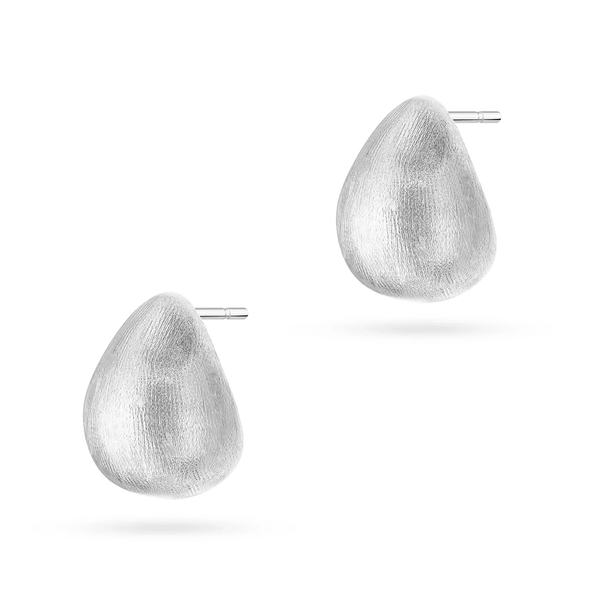 Sterling Silber (925) Ohrringe | Satin Tropfen | GREMARI Schmuck