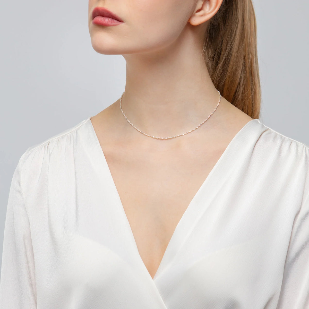 Sterling Silver (925) Singapore Chain | 1.8mm | GREMARI Gift