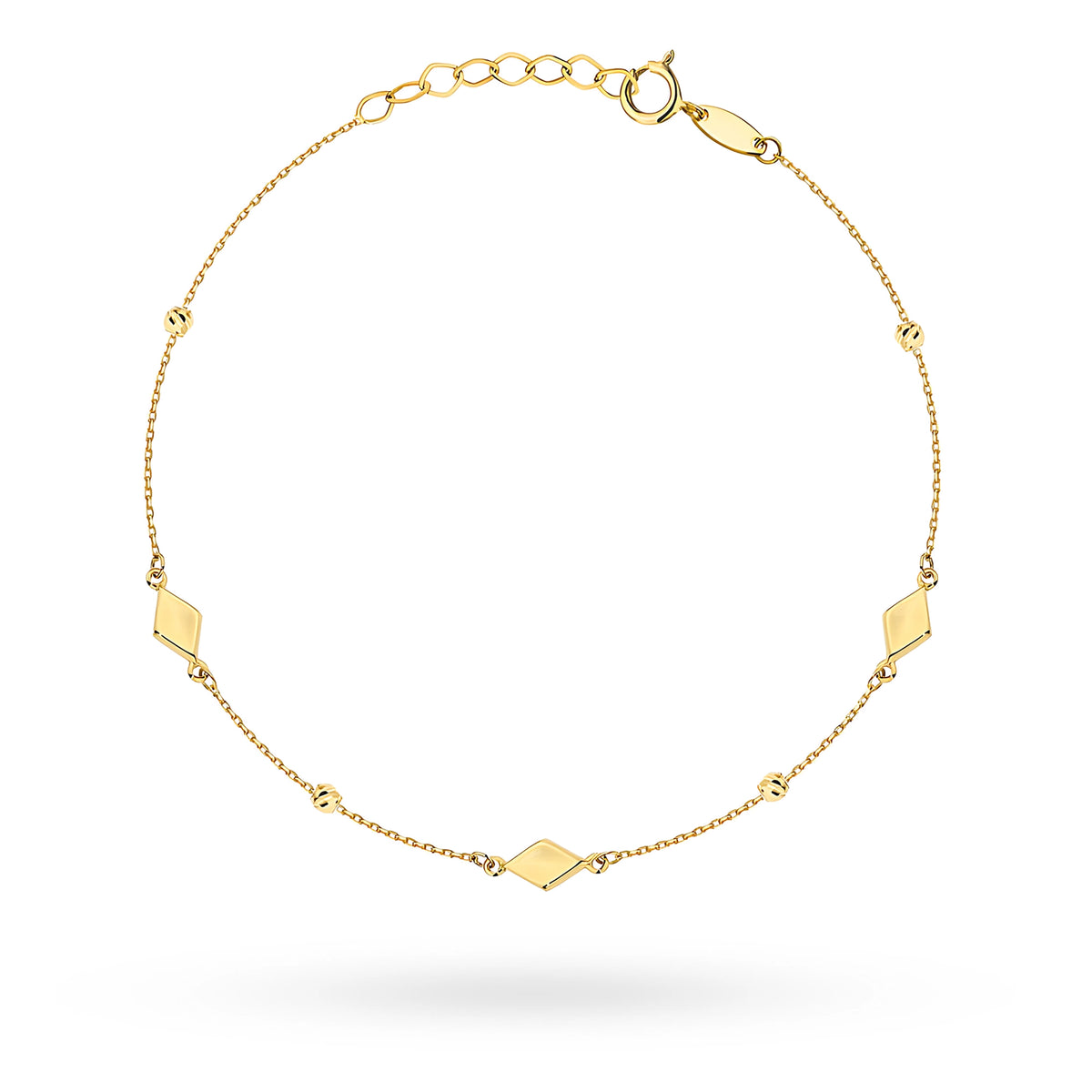 gold-bracelet-with-rhombuses-and-beads-b-gw-475-585