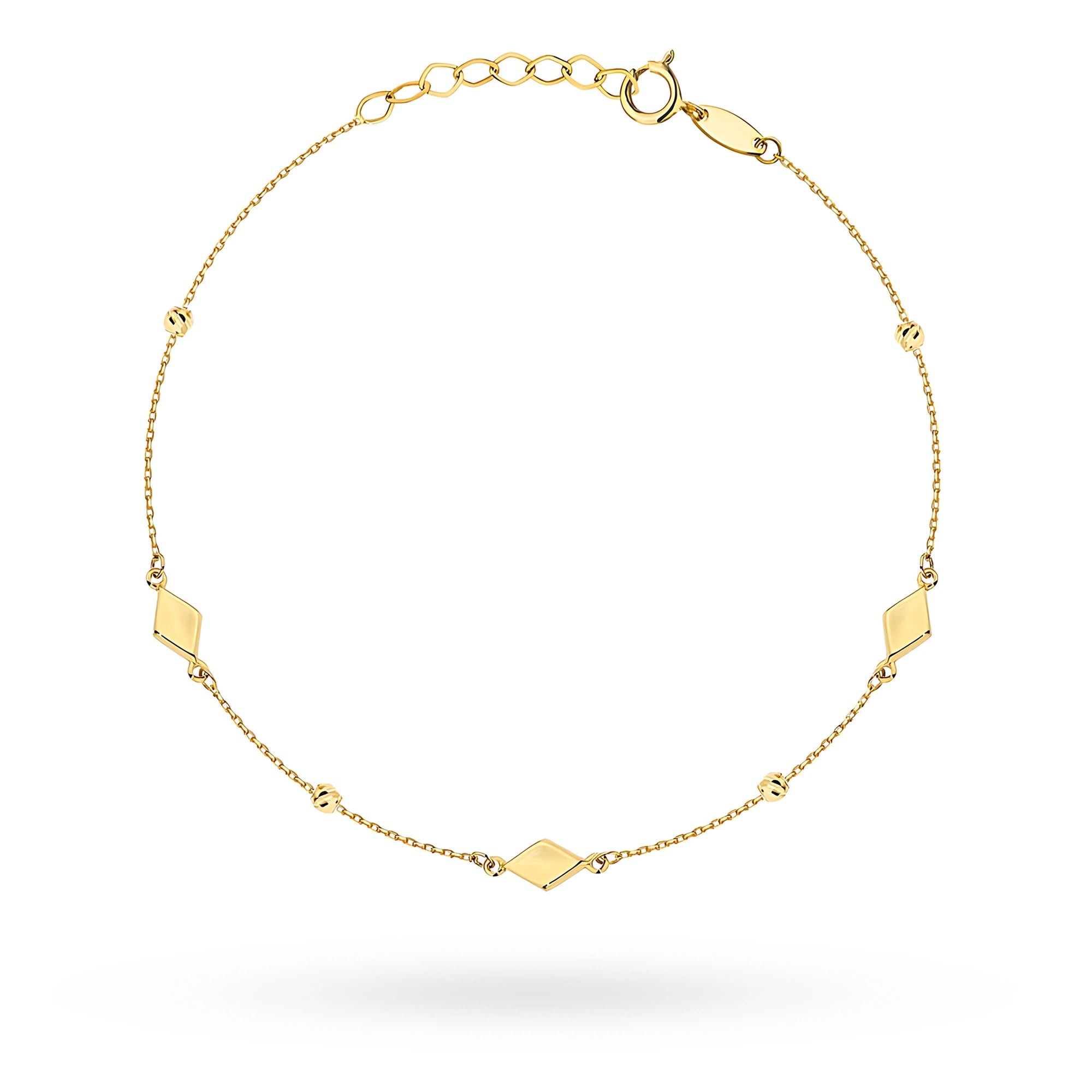 gold-bracelet-with-rhombuses-and-beads-b-gw-475-585