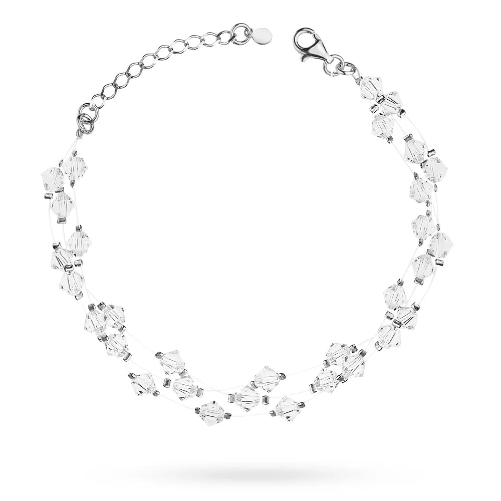 classic-wedding-silver-swarovski-crystals-bracelet-bw007