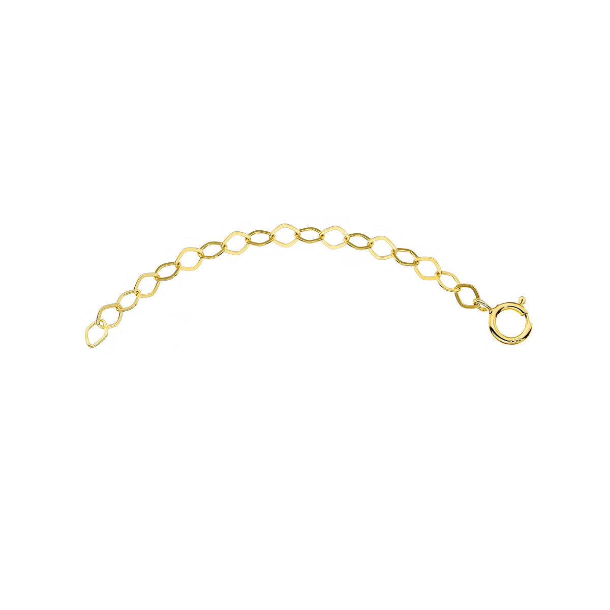 Gold Verlängerer für eine Kette oder ein Armband 5 cm