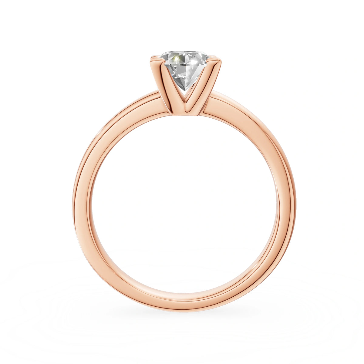 Gremari Seven Grace Verlobungsring aus Roségold mit 1,00 ct Labordiamant – Oval