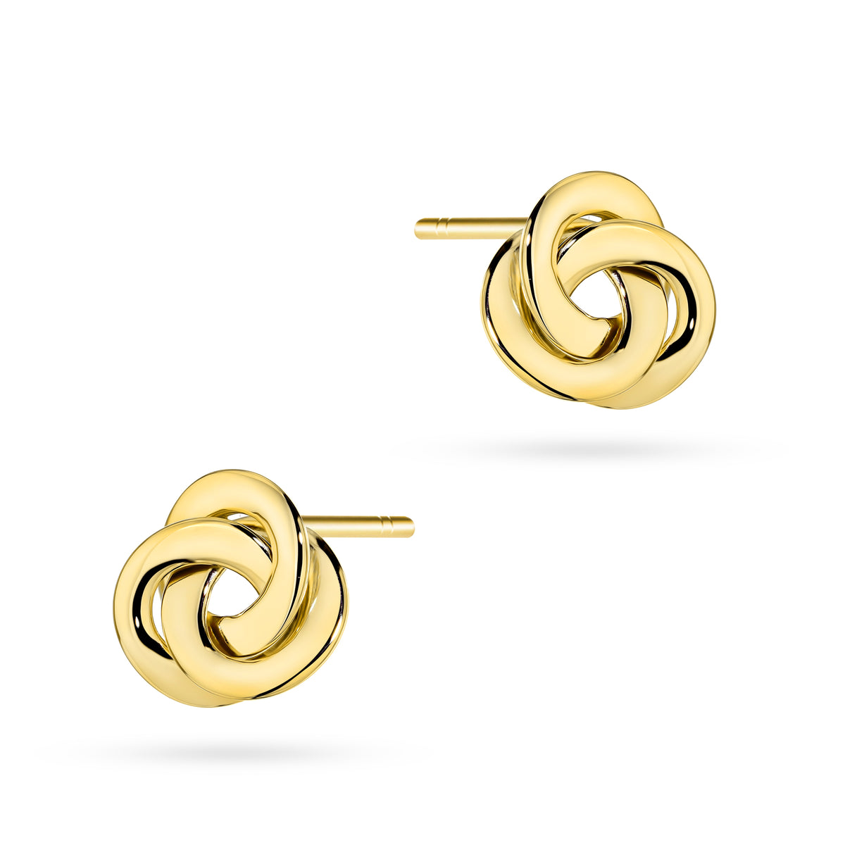 goldene Ohrstecker Kreise k gw 1045 585