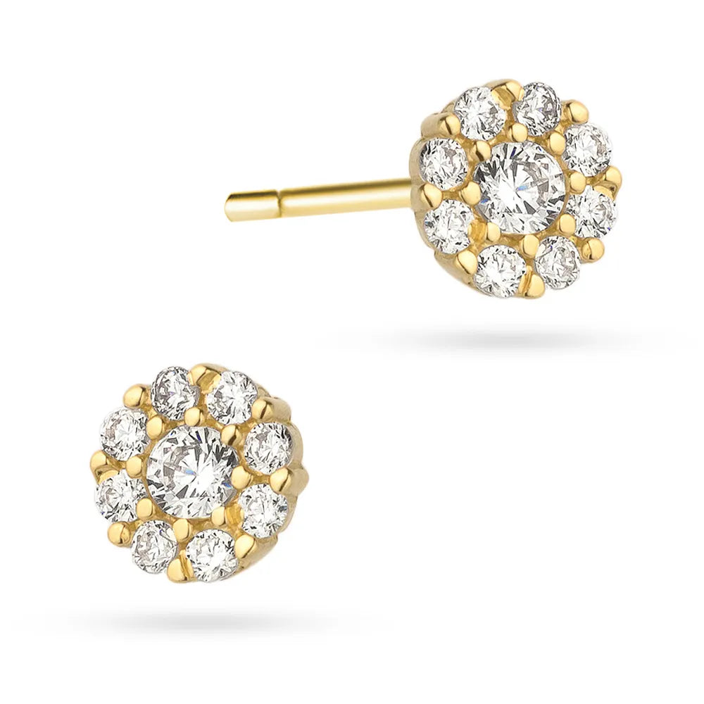 gold-stud-earrings-with-zirconia-flowers-circles-k-gw-286-585