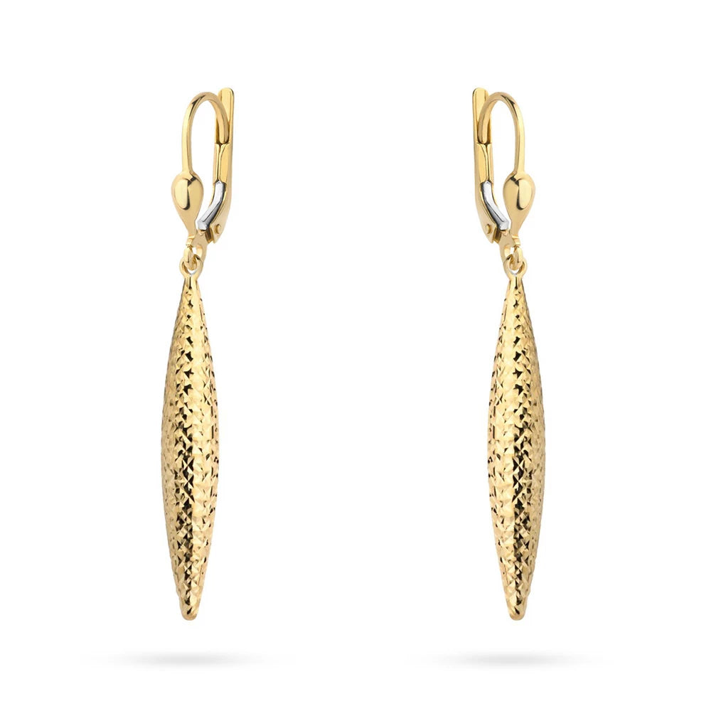 gold-earrings-with-english-clasp-teardrops-k-gw-515-585