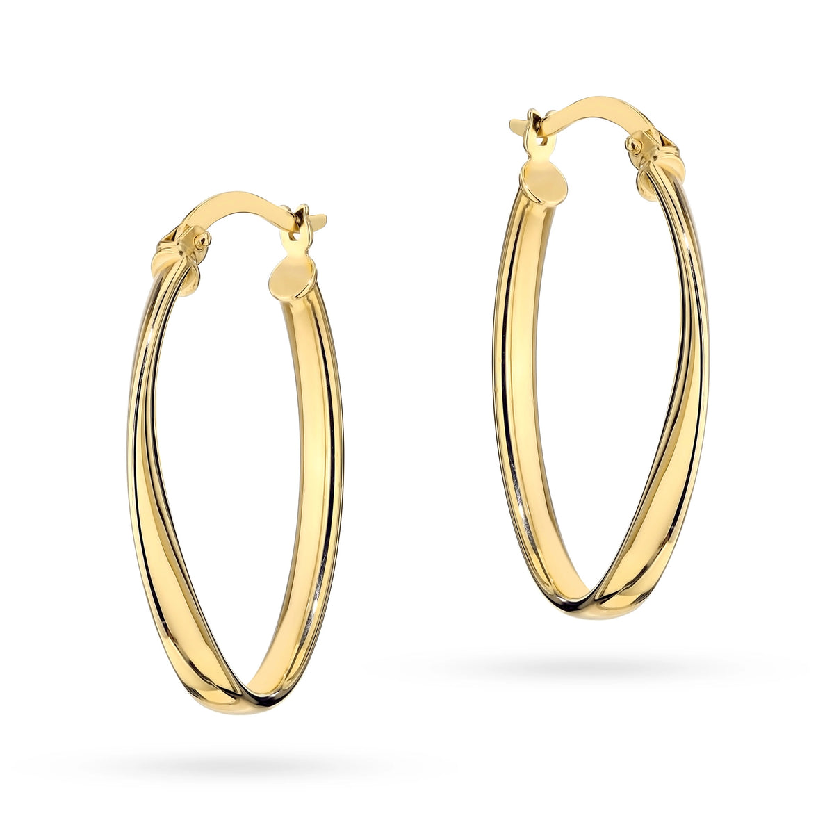 goldene Kreolen-Ohrringe k-gw-649-585