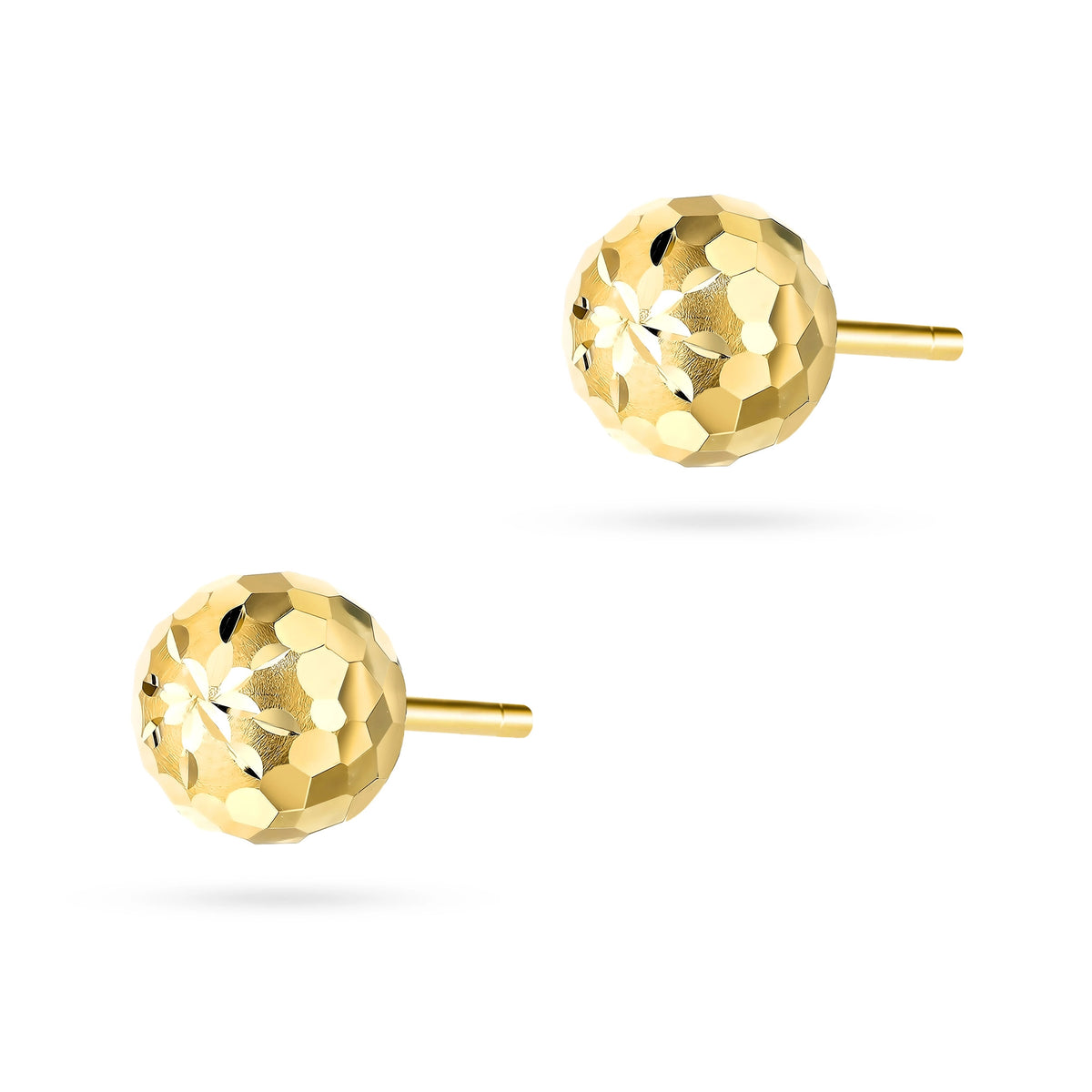 goldene Ohrstecker Blume K GW 716 585