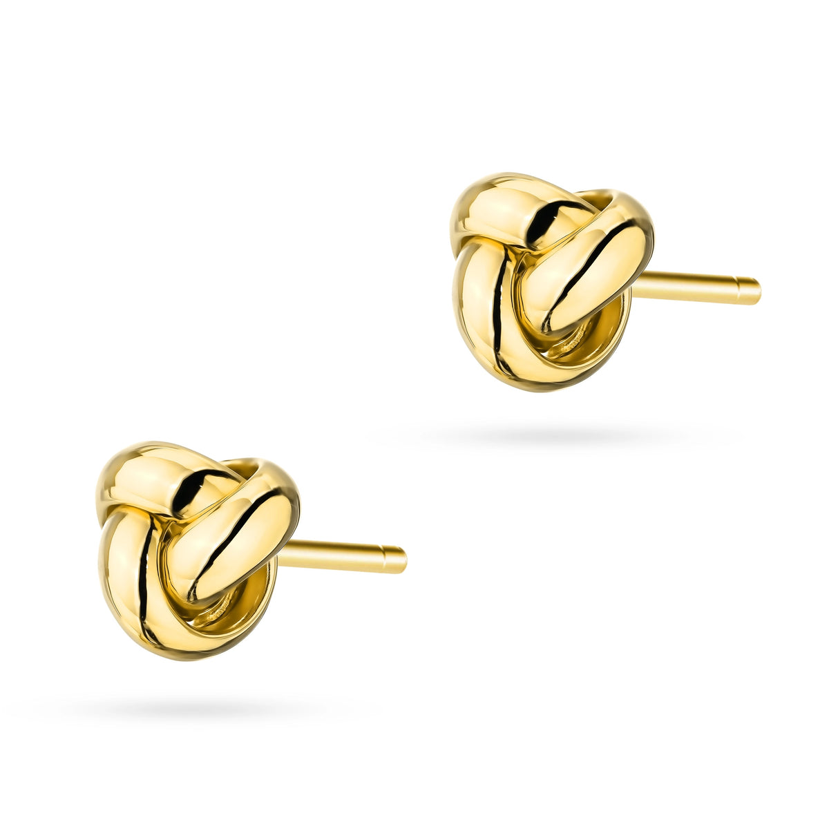 goldene Ohrstecker Knoten K GW 735 585