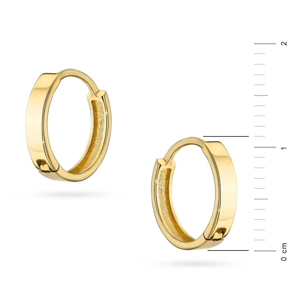 goldene Kreolen-Ohrringe k-gw-743-585