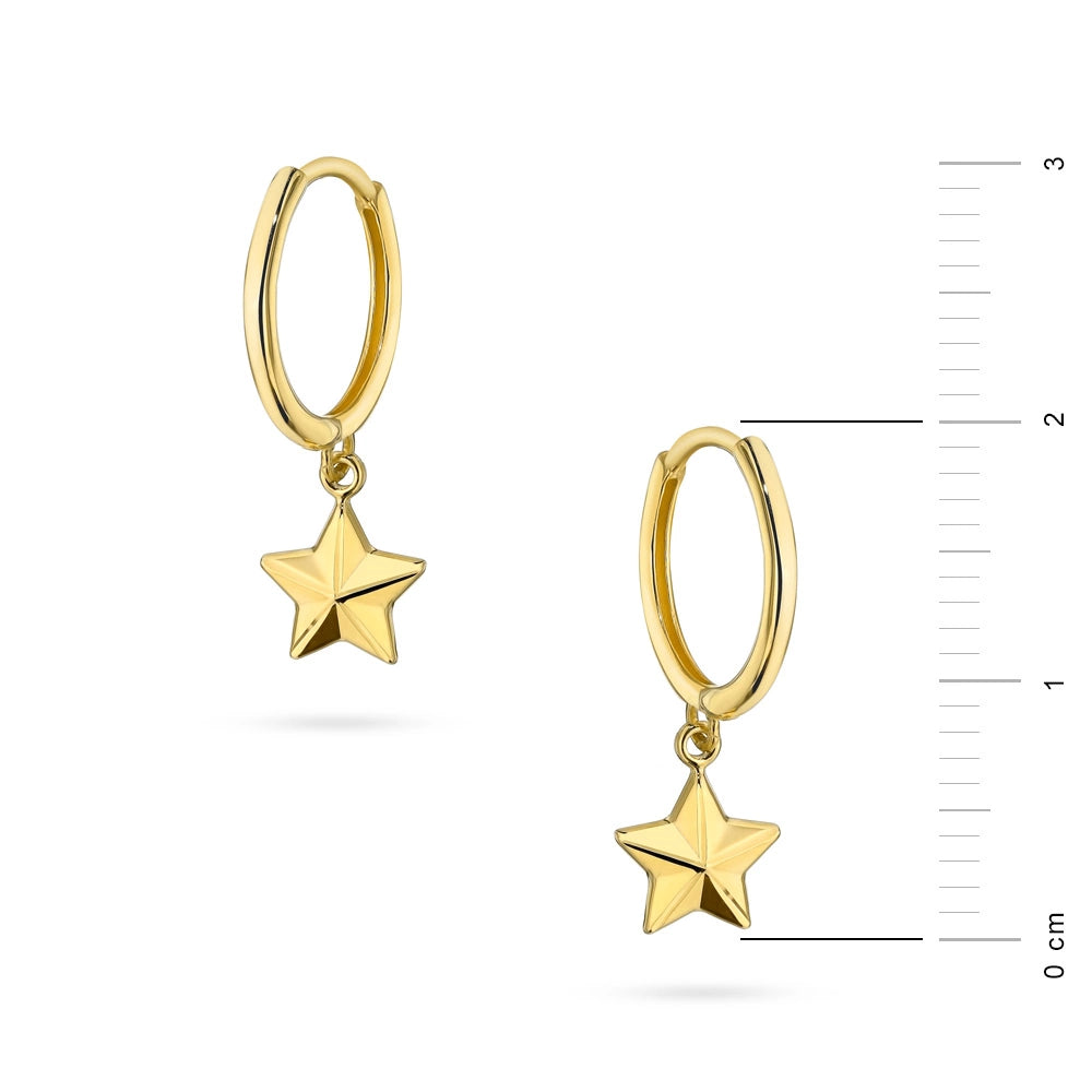 Gold-Creolen-Ohrringe-Sterne-K-GW-799-585
