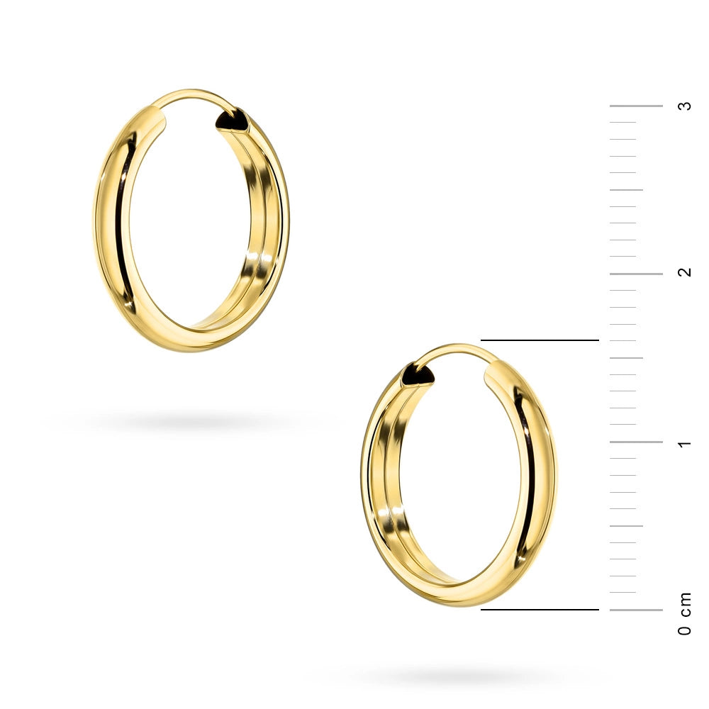 goldene Kreolen-Ohrringe k-gw-832-585