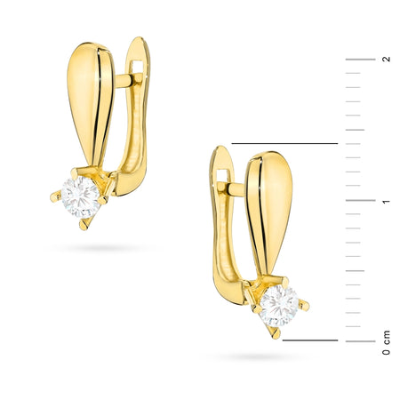 gold-earrings-with-english-clasp-zirconia-teardrops-k-gw-861-585