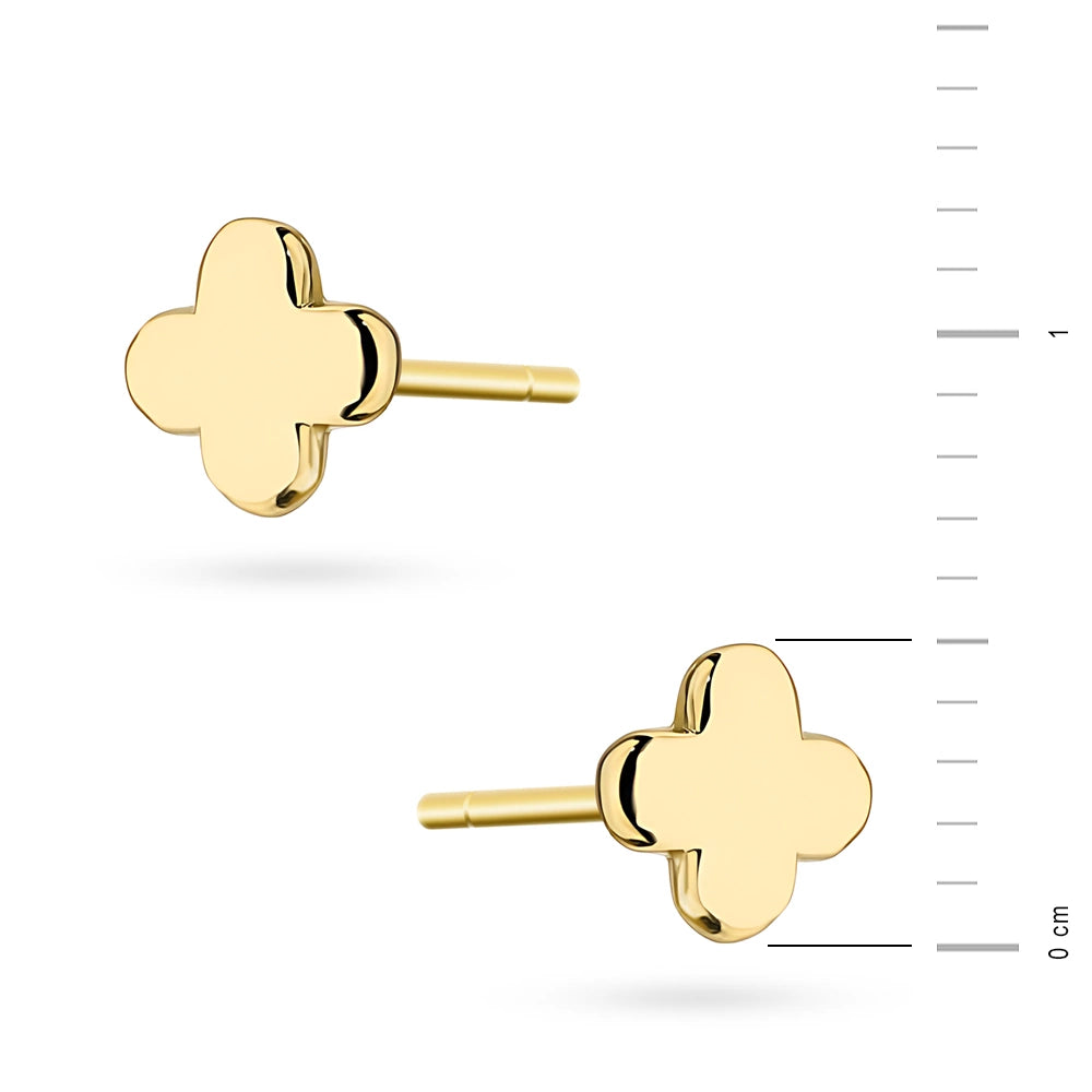 Ohrstecker aus Gold Glücksklee K GW 998 585