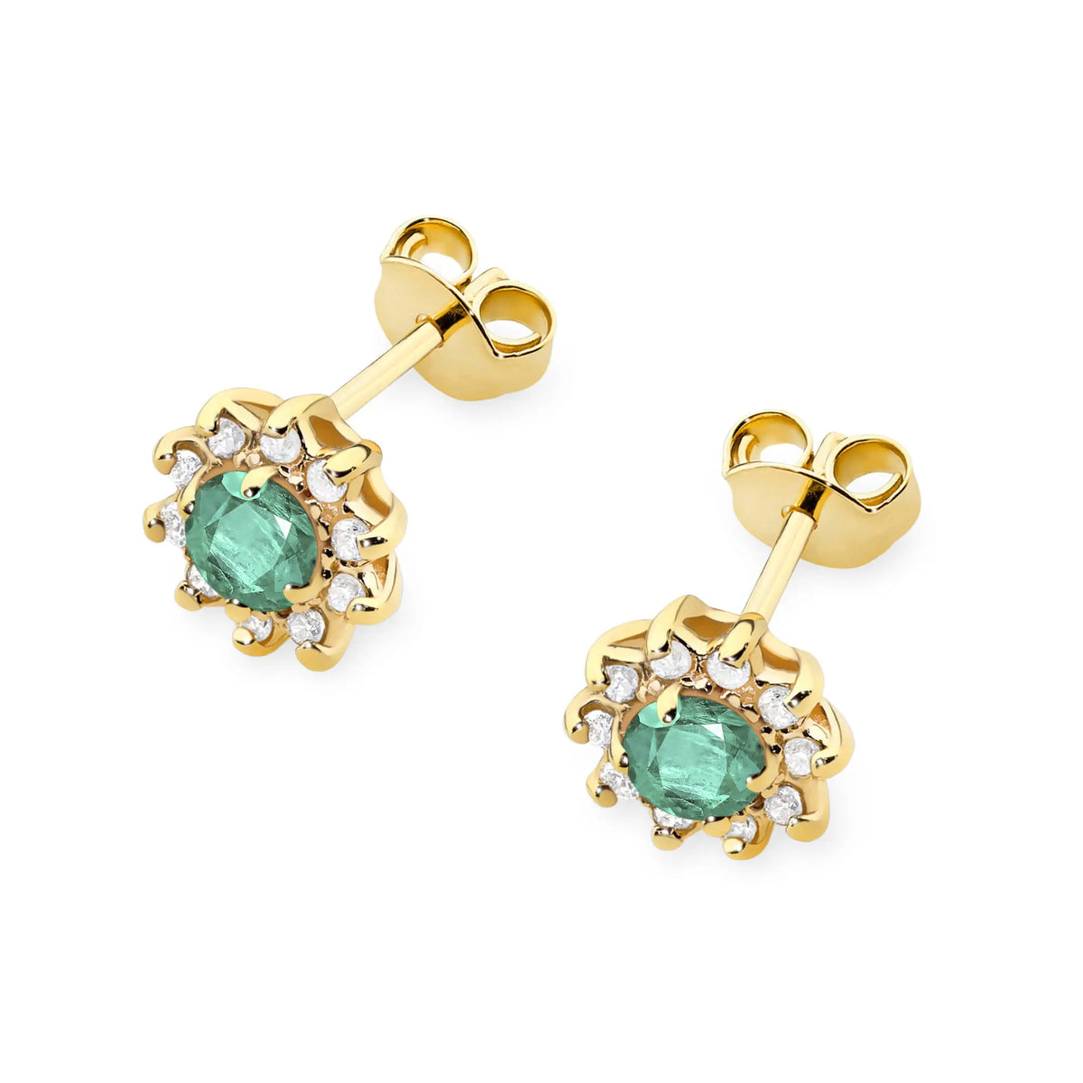 goldohrringe-mit-2-x-0,15ct-smaragden-und-0,172ct-zusätzlichen-diamanten-k0185-emg-01