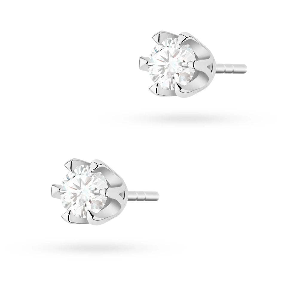 Goldohrringe mit 0,30 ct Lab-grown Diamanten