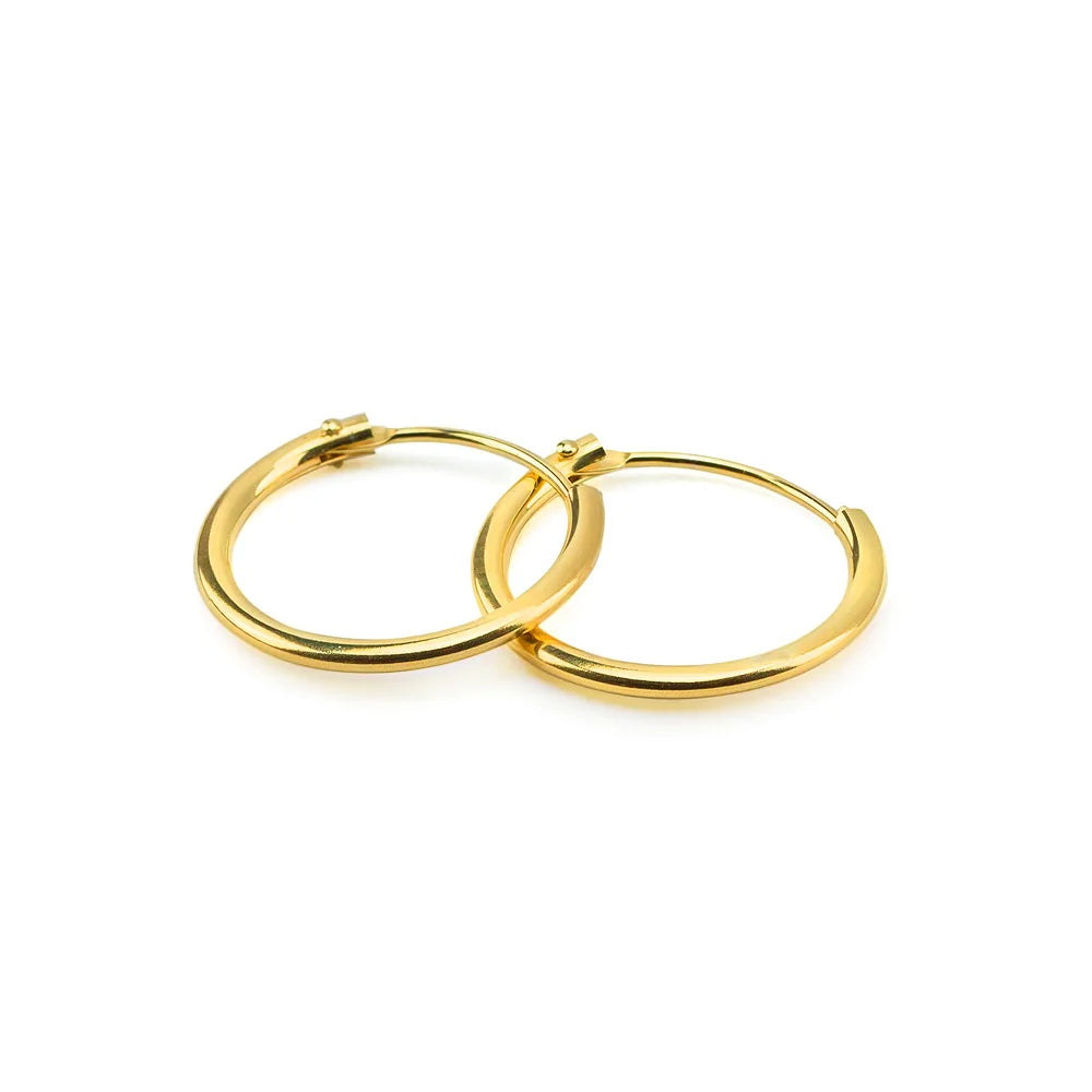 goldene Kreolen-Ohrringe-k075-78