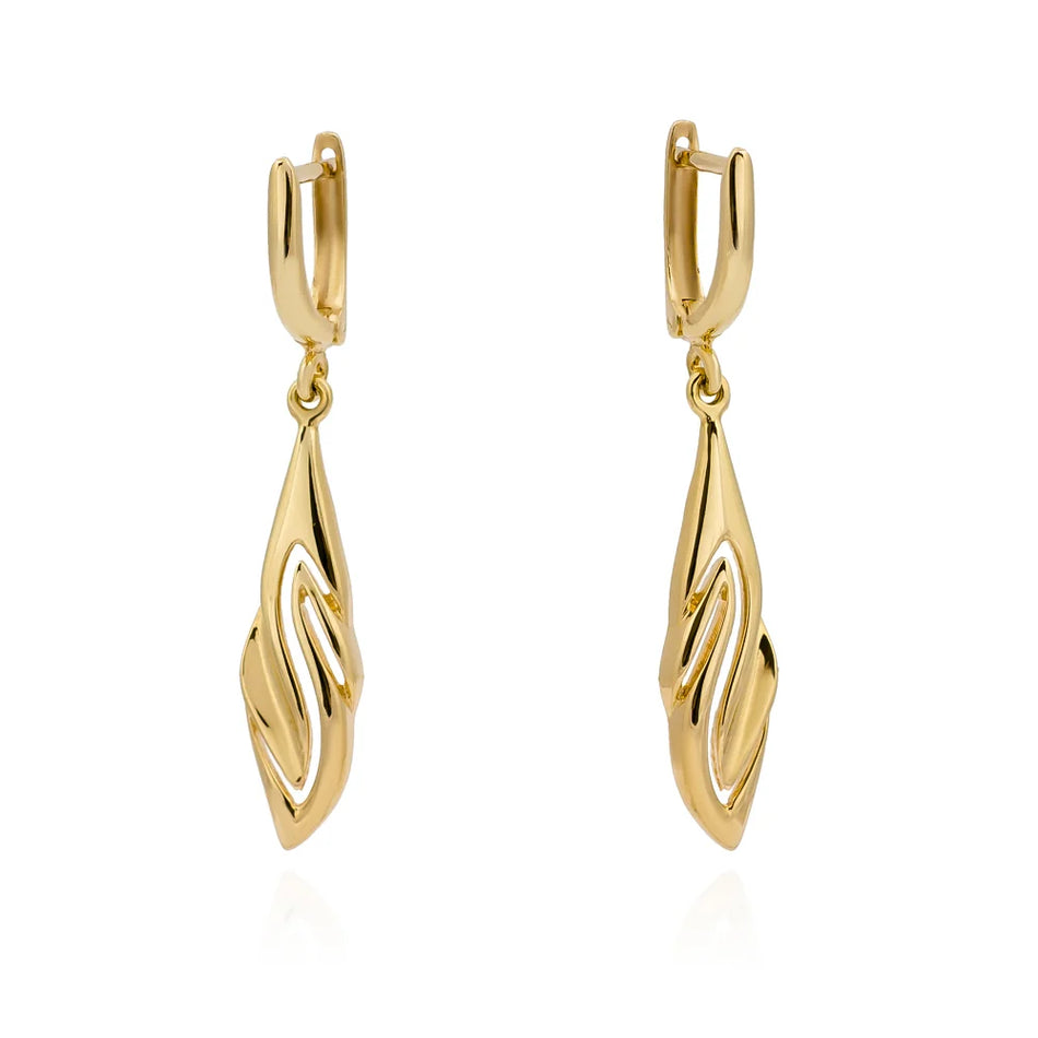 gold-english-clasp-earrings-k091-14k-585