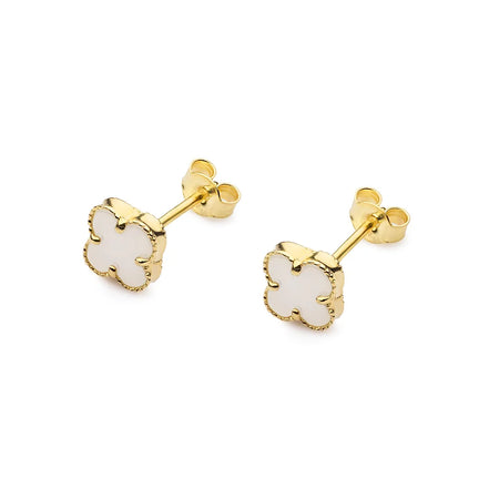 gold-stud-earrings-lucky-k105-14k-585-b