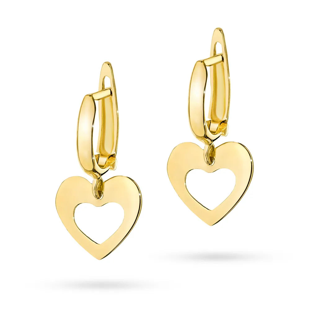 gold-englische-Verschluss-Ohrringe-k1209-14k-585