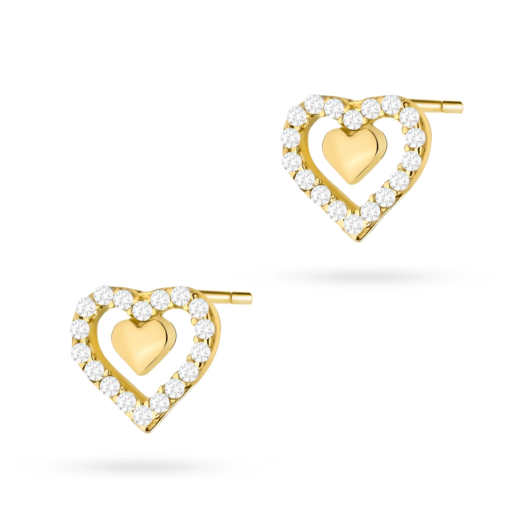 gold-stud-earrings-with-zirconia-k1439-14k-585
