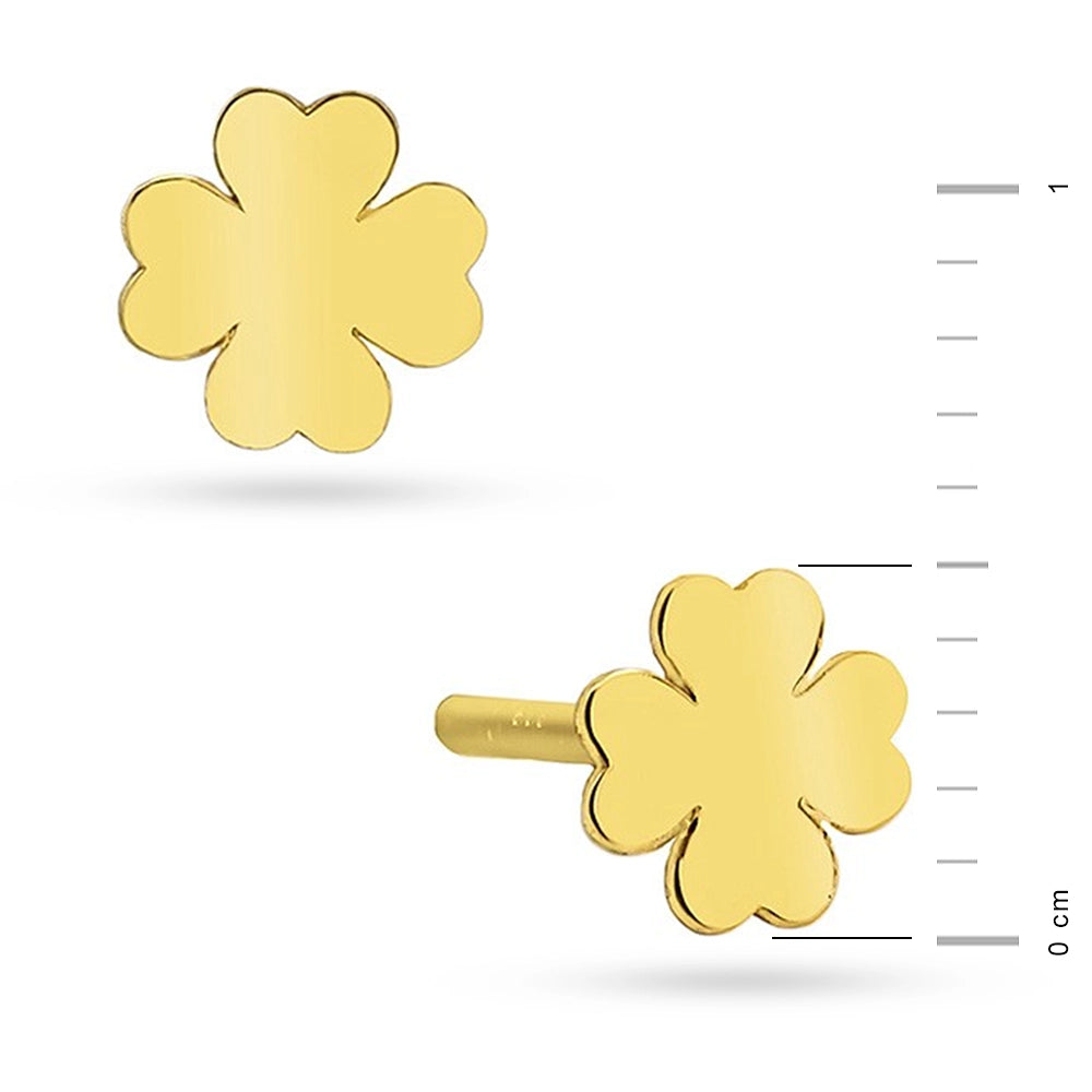 goldene-Stecker-Ohrringe-Lucky-K155-14K-585