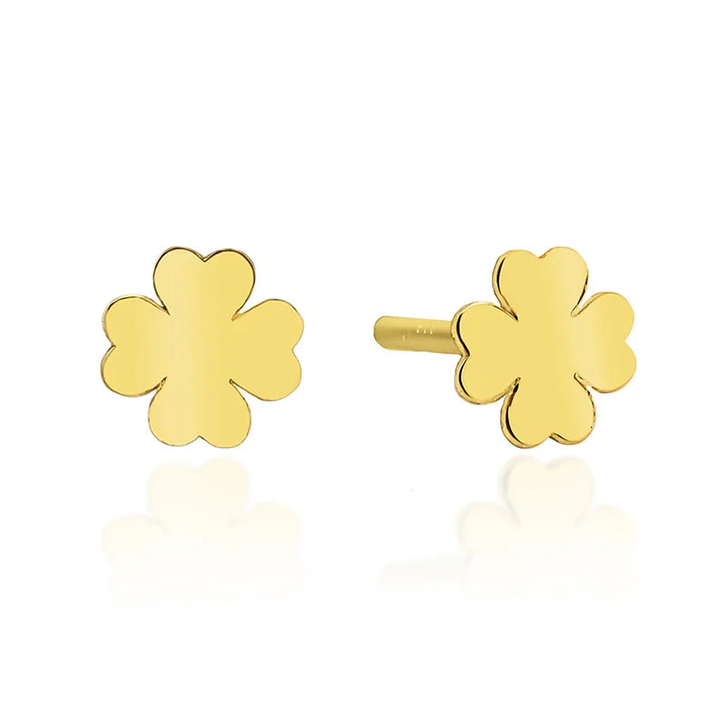 goldene-Stecker-Ohrringe-Lucky-K155-14K-585