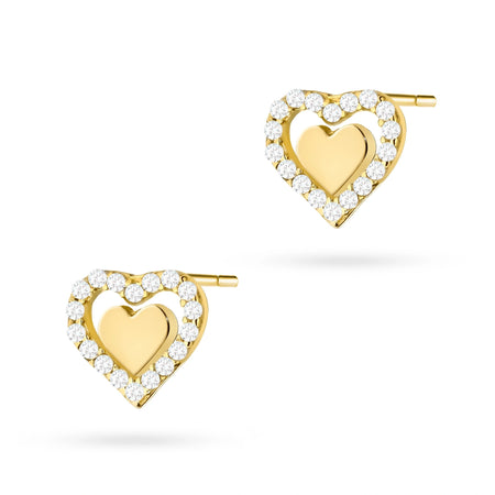 gold-stud-earrings-with-zirconia-k1624-333